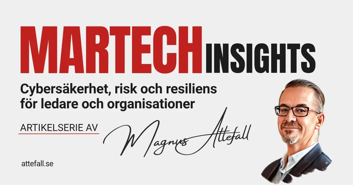 Cybersäkerhet, NIS2 och affärsresiliens för ledning med fokus på riskhantering och styrning